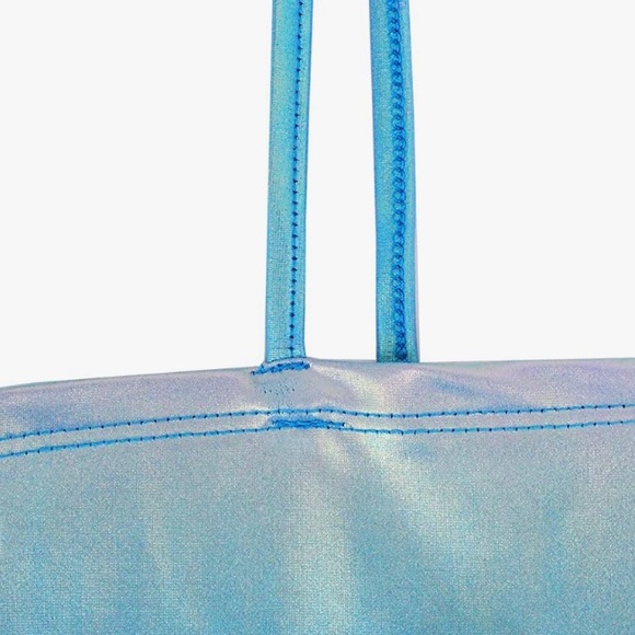 NWT-Ice Blue Holographic Rave Cami - Picture 2 of 10